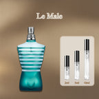 【ของแท้✓จัดส่งรวดเร็ว】Scandal EDP & Le Male Le Parfum & Le Beau 2ml/5ml/10ml น้ําหอมชาย ติดทนนาน unisex