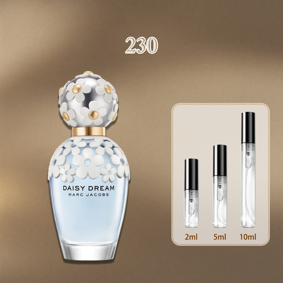 【ของแท้✓ติดทนนาน】 Daisy Dream 230 EDT 2ml / 5ml / 10ml น้ําหอมผู้หญิง น้ำหอมมินิ กลิ่นติดทนนาน น้ำหอมพกพา น้ำหอมยอดนิยม