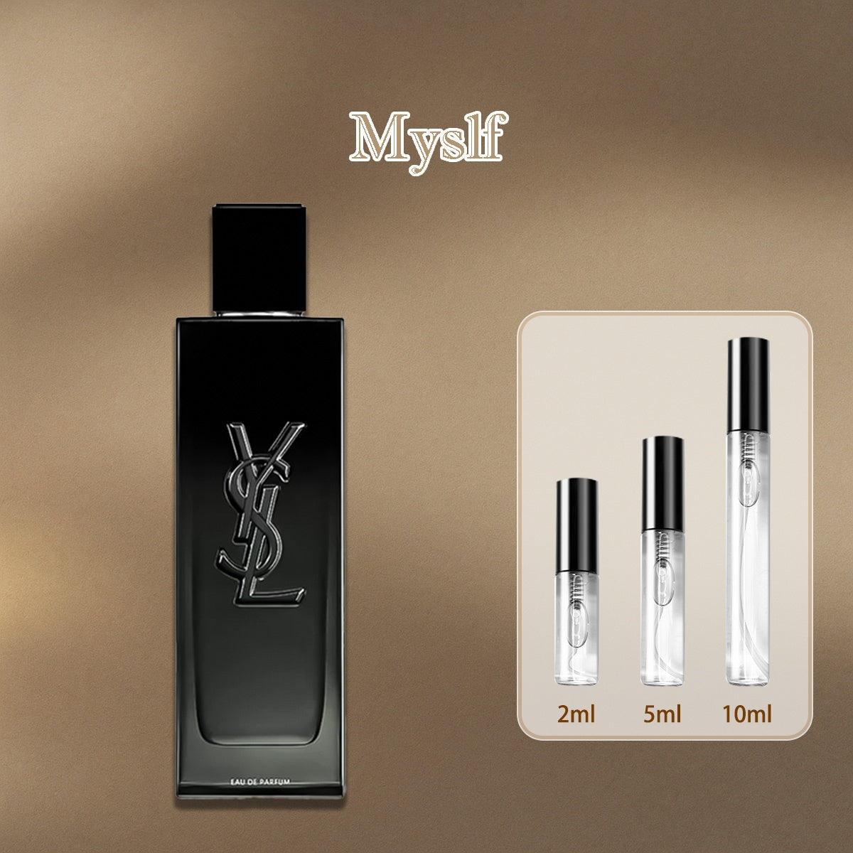 【ของแท้✓ติดทนนาน】Myslf EDP 2ml / 5ml / 10ml สำหรับผู้ชาย น้ําหอมเสน่ห์ ขนาดพกพา น้ำหอมตัวอย่าง พร้อมส่ง