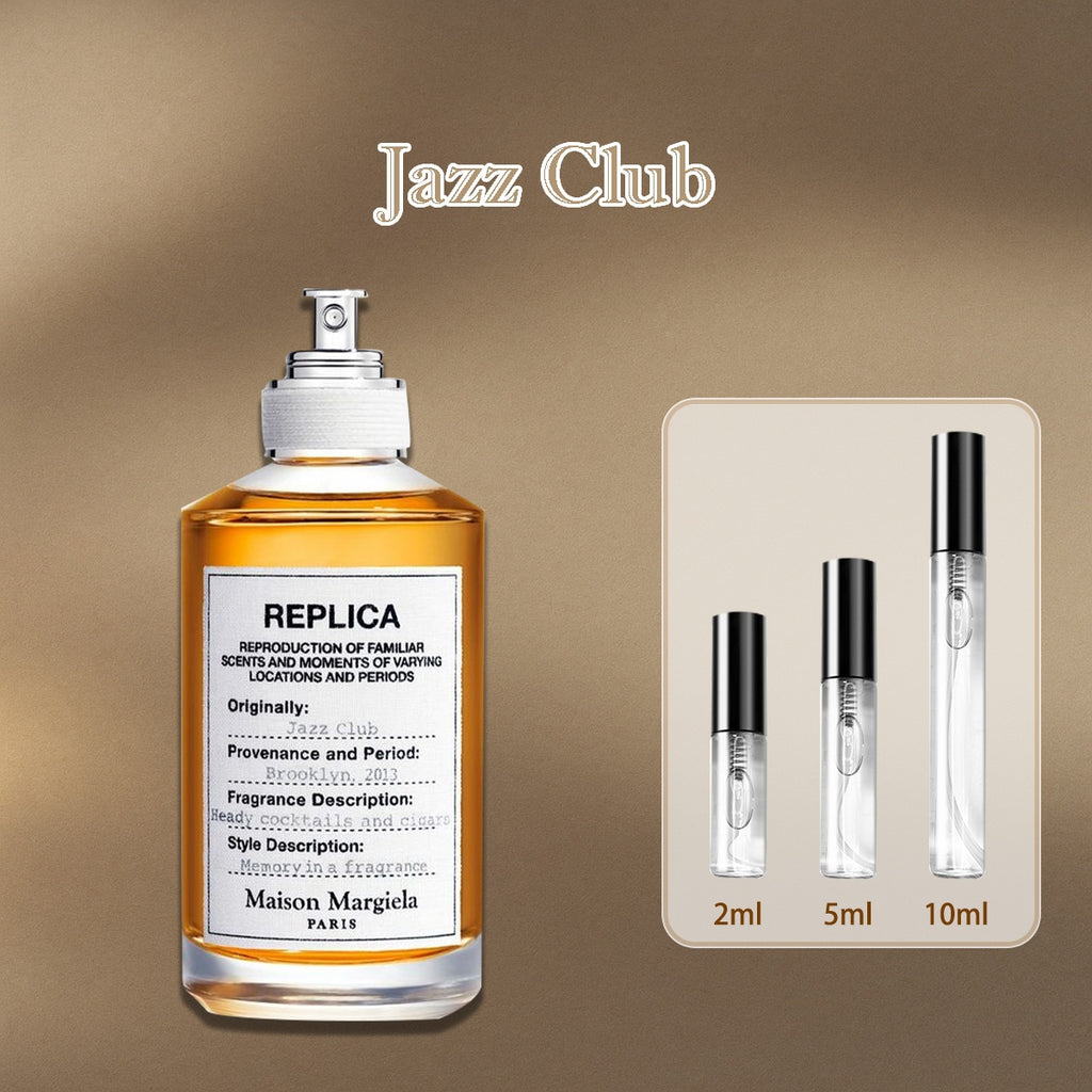 【ของแท้✓จัดส่งรวดเร็ว】 Jazz Club EDT 2ml / 5ml / 10ml น้ําหอมชาย น้ำหอมขายดี น้ำหอมพกพา น้ําหอมเสน่ห์ ขนาดทดลอง กลิ่นหอม