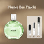 【ของแท้✓จัดส่งรวดเร็ว】Chance Eau Tendre EDP/Chance Eau Fraiche EDT 2ml/5ml/10ml น้ำหอมพกพา น้ําหอมผู้หญิง กลิ่นติดทนนาน