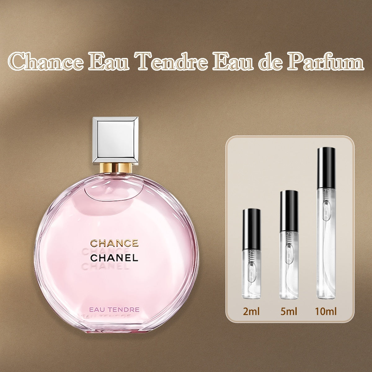 【ของแท้✓จัดส่งรวดเร็ว】Chance Eau Tendre EDP/Chance Eau Fraiche EDT 2ml/5ml/10ml น้ำหอมพกพา น้ําหอมผู้หญิง กลิ่นติดทนนาน