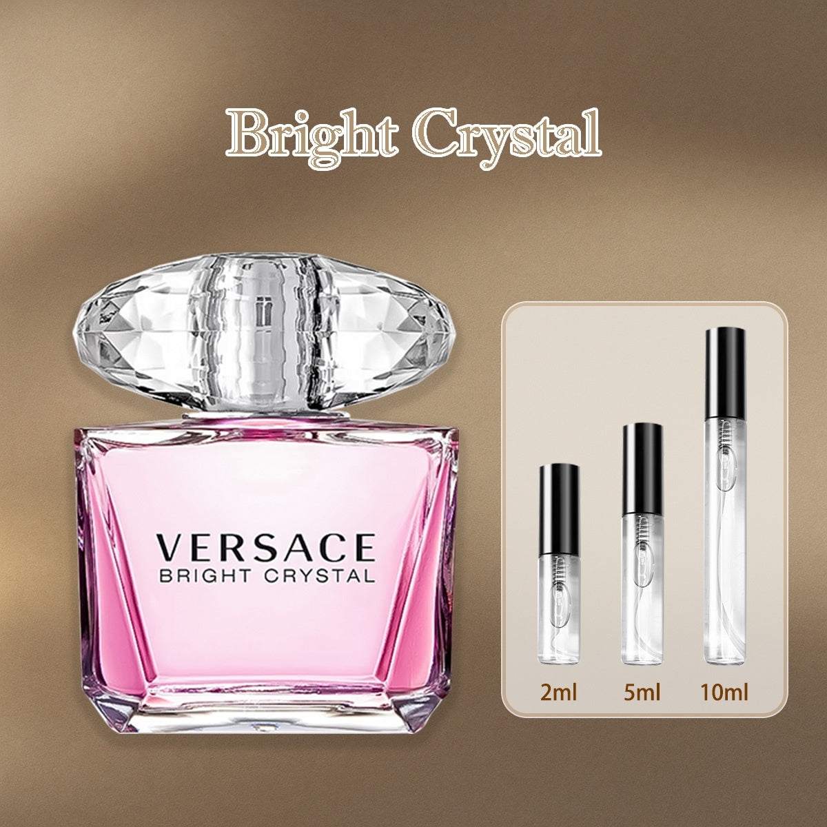 【ของแท้✓จัดส่งรวดเร็ว】 Bright Crystal EDP & Eros for men 2ml/5ml/10ml น้ำหอมพกพา น้ำหอมผู้หญิง น้ําหอมชาย