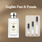 【ของแท้✓จัดส่งรวดเร็ว】English Pear & Freesia | Wood Sage & Sea Salt EDC 2ml/5ml/10ml unisex  น้ําหอมผู้หญิง  น้ําหอม น้ำหอมขายดี น้ำหอมพกพา  กลิ่นหอม