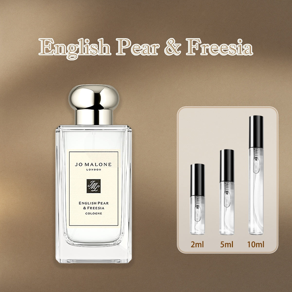 【ของแท้✓จัดส่งรวดเร็ว】English Pear & Freesia | Wood Sage & Sea Salt EDC 2ml/5ml/10ml unisex  น้ําหอมผู้หญิง  น้ําหอม น้ำหอมขายดี น้ำหอมพกพา  กลิ่นหอม