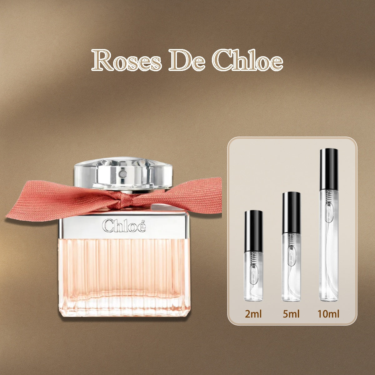 【ของแท้✓จัดส่งรวดเร็ว】 Roses De EDP & Nomade EDP 2ml/5ml/10ml น้ำหอมพกพา สินค้าขายดี น้ําหอมผู้หญิง ติดทนนาน พร้อมส่ง ขนาดทดลอง