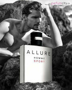 【ของแท้✓ติดทนนาน】Allure Homme Sport EDT 2ml / 5ml / 10ml น้ําหอมชาย น้ำหอมพกพา ตัวอย่างน้ำหอมแบรนด์ น้ําหอมเสน่ห์