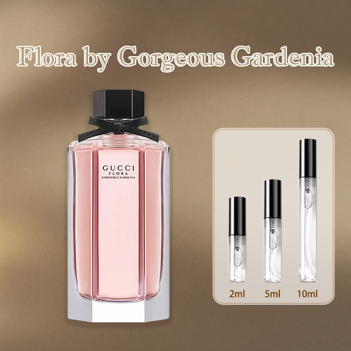 【ของแท้✓จัดส่งรวดเร็ว】  Flora by Gorgeous Gardenia & Bloom EDP 2ml/5ml/10ml น้ําหอมผู้หญิง น้ำหอมพกพา พร้อมส่ง น้ําหอมเสน่ห์ ขนาดทดลอง น้ำหอมมินิ