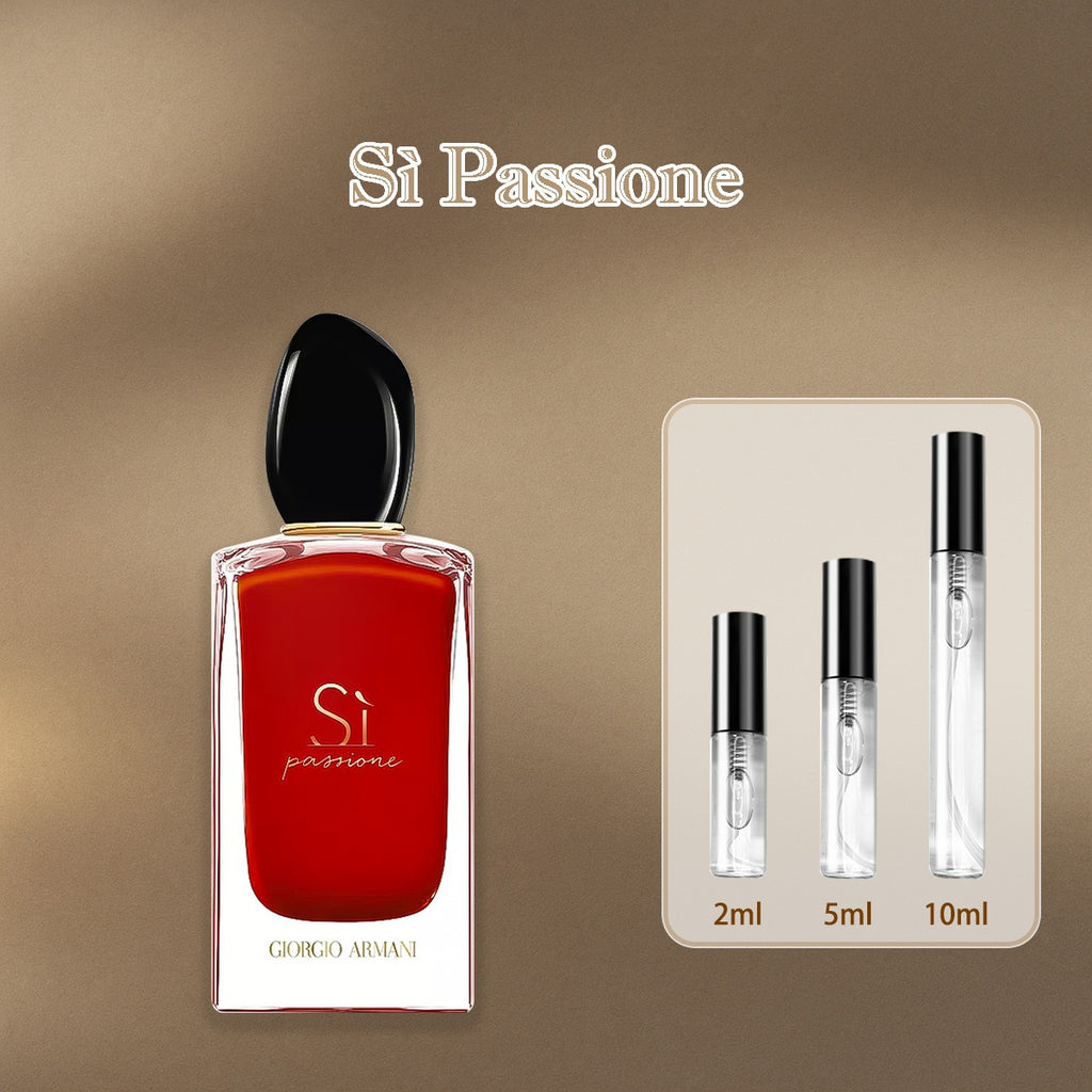 【ของแท้✓จัดส่งรวดเร็ว】 Sì Passione & Sì Fiori EDP & Thé Yulong EDT 2ml/5ml/10ml น้ําหอมชาย กลิ่นติดทนนาน น้ำหอมขายดี  น้ำหอมผู้หญิง น้ำหอมพกพา