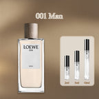 【ของแท้✓ติดทนนาน】001 Man EDT 2ml / 5ml / 10ml น้ําหอมชาย น้ำหอมพกพา ตัวอย่างน้ำหอมแบรนด์ น้ําหอมเสน่ห์