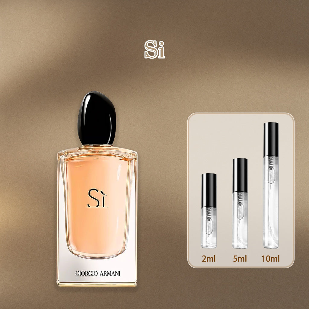 【ของแท้✓จัดส่งรวดเร็ว】 Sì Passione & Sì Fiori EDP & Thé Yulong EDT 2ml/5ml/10ml น้ําหอมชาย กลิ่นติดทนนาน น้ำหอมขายดี  น้ำหอมผู้หญิง น้ำหอมพกพา