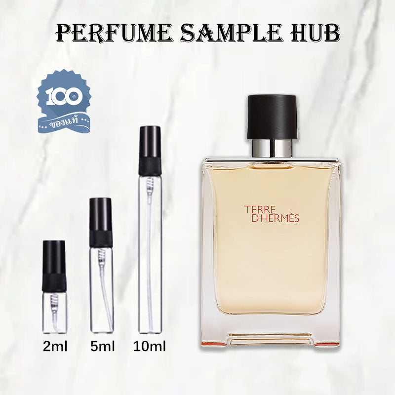 【ของแท้✓จัดส่งรวดเร็ว】Un Jardin Sur Le Nil & H24 EDT/Terre d'Hermes EDT 2ml/5ml/10ml น้ําหอมชาย น้ำหอมขายดี  น้ําหอม unisex กลิ่นติดทนนาน น้ำหอมพกพา